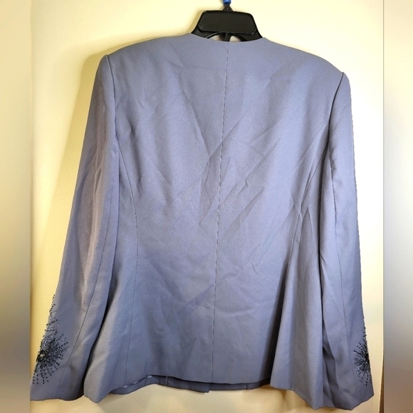 Vintage Social Collection size 12 jacket and skirt grey - Picture 8 of 16